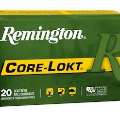REMINGTON CORE-LOKT AMMUNITION 270 WINCHESTER 130 GRAIN CORE-LOKT POINTED SOFT POINT BOX OF 20