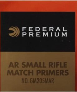 FEDERAL PREMIUM GOLD MEDAL AR MATCH GRADE SMALL RIFLE PRIMERS #GM205MAR