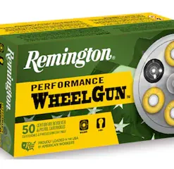 REMINGTON PERFORMANCE WHEELGUN AMMUNITION 38 SPECIAL 158 GRAIN LEAD ROUND NOSE