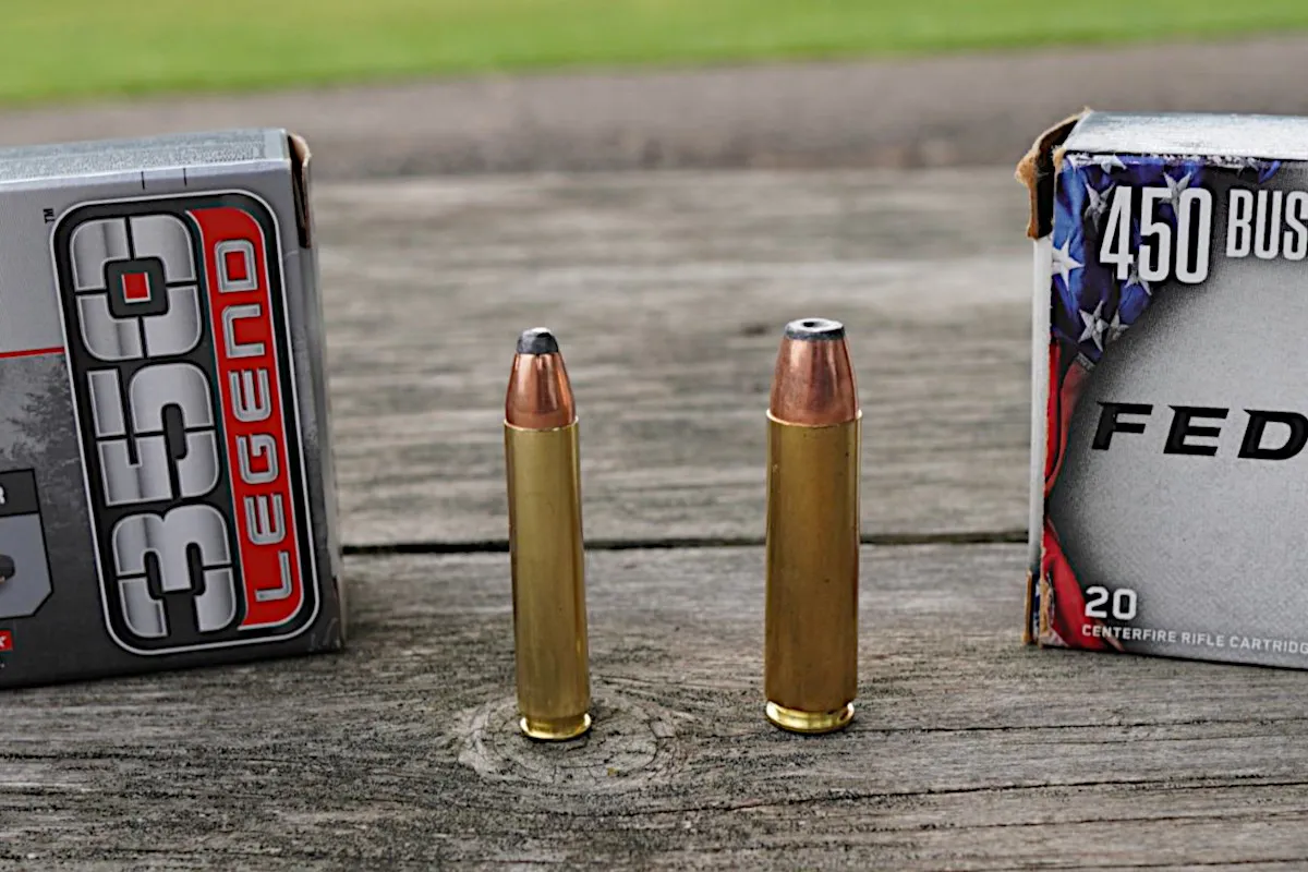 350 legend vs 450 bushmaster